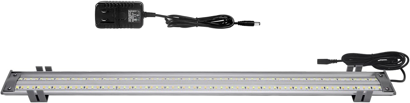 HappyBird Lighting Company - Bird Cage Light for Songbirds - Full Spectrum LED Pet Lamp - Simulates Natural Environment (46 cm Songbird Light) - Comfort Style