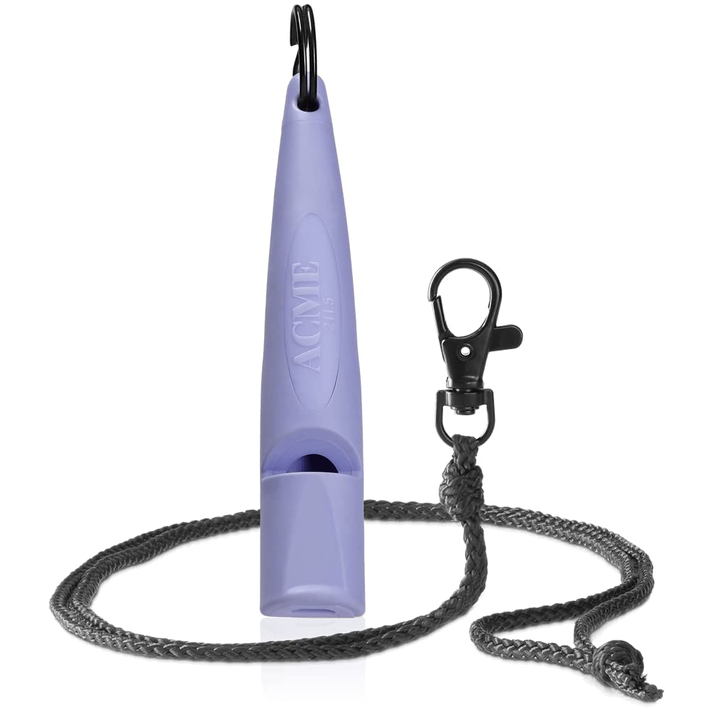 ACME Dog Whistle No. 211.5 (Update 2023) with Free Whistle Band in Matte Black, Alpha, Ideal for Callback, Long Range, Frequency Standardised (Black/DG Orange)