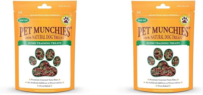Pet Munchies Venison & Beef Liver Dog Training Treats, Grain Free Tasty Bites with Natural Real Meat, Low in Fat 50g - Comfort Style