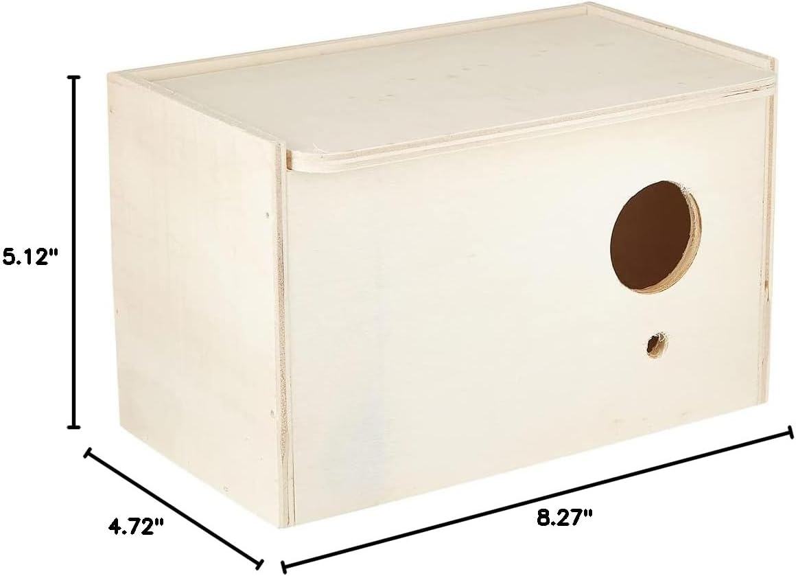 TRIXIE 5630 Nesting Box, Beige, 21 x 12 x 13 cm - Comfort Style