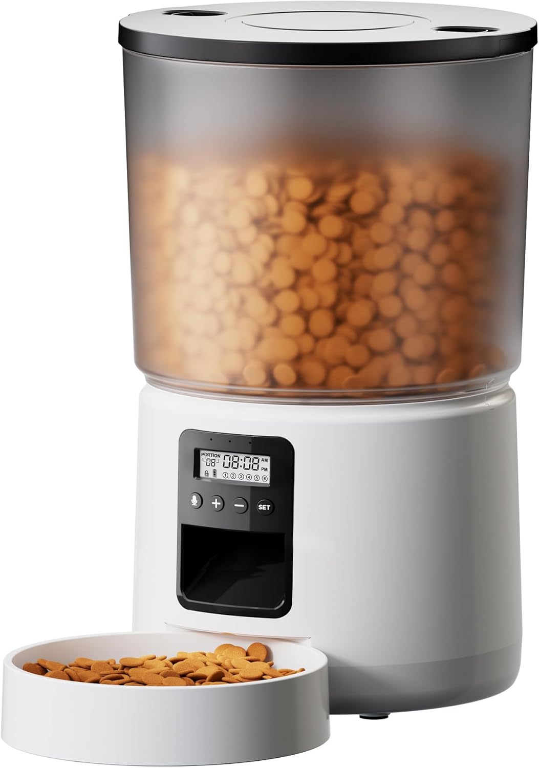 Automatic Cat Feeder - Cat Feeder with 1-6 Meals - Cat Feeder Automatic with Timer - Cat Food Dispenser - Automatic Feeders For Cats - 3L Automatic Dog Feeder Including Desiccant - BEMOONY - Comfort Style
