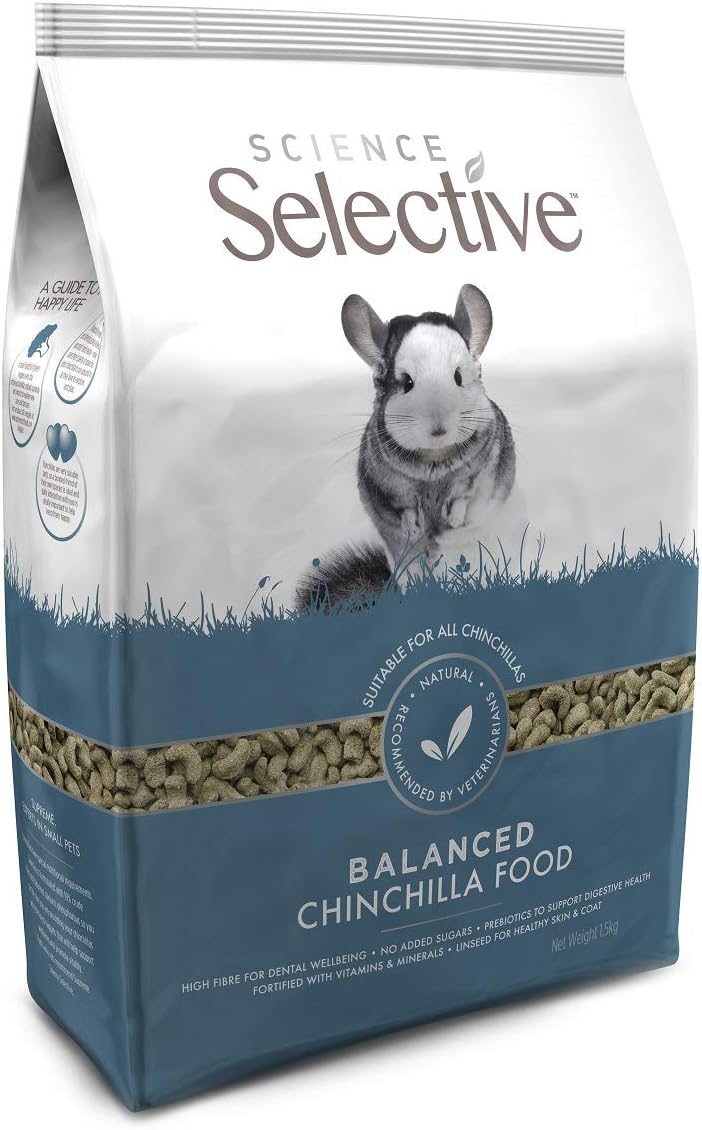 Supreme Science Selective Chinchilla Food 1.5kg