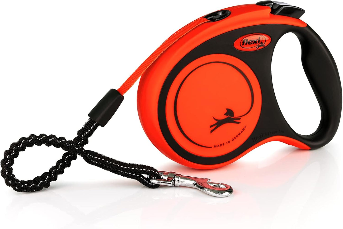 Flexi New Classic Tape Blue Large 8m Retractable Dog Leash/Lead for dogs up to 50kg/110lbs - Comfort Style