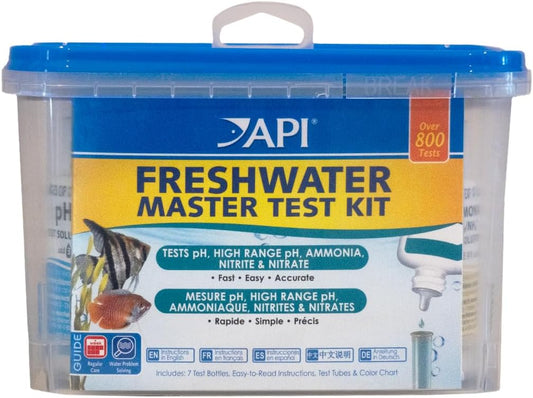 API 800 Test Freshwater Aquarium Water Master Test Kit - Comfort Style