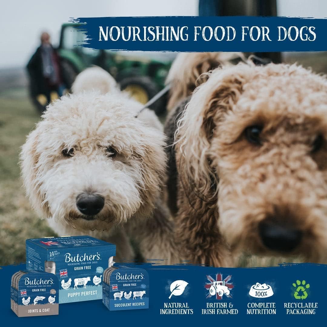 Butcher's Tripe Loaf Recipes Dog Food Tins, 24 x 400g