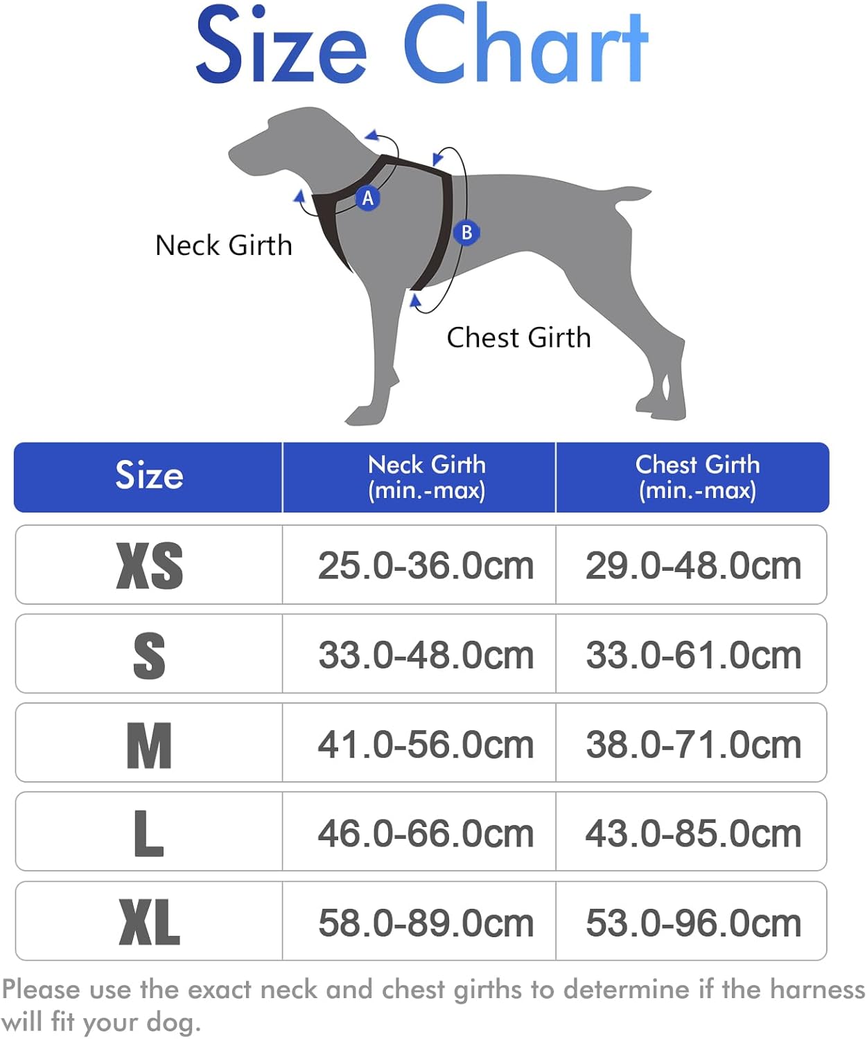 rabbitgoo Dog Harness Large Dog No Pull Pet Harness with 2 Leash Clips, Adjustable Soft Padded Pet Vest, Reflective No-Choke with Easy Control Handle for Training or Walking, Red, L - Comfort Style