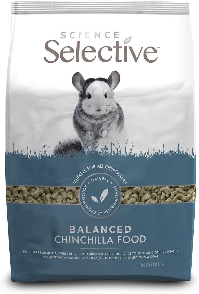 Supreme Science Selective Chinchilla Food 1.5kg