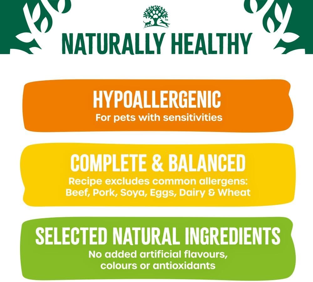 James Wellbeloved Hypoallergenic Dry Dog Food for Adult Small Breed Chicken & Rice 1.5 kg