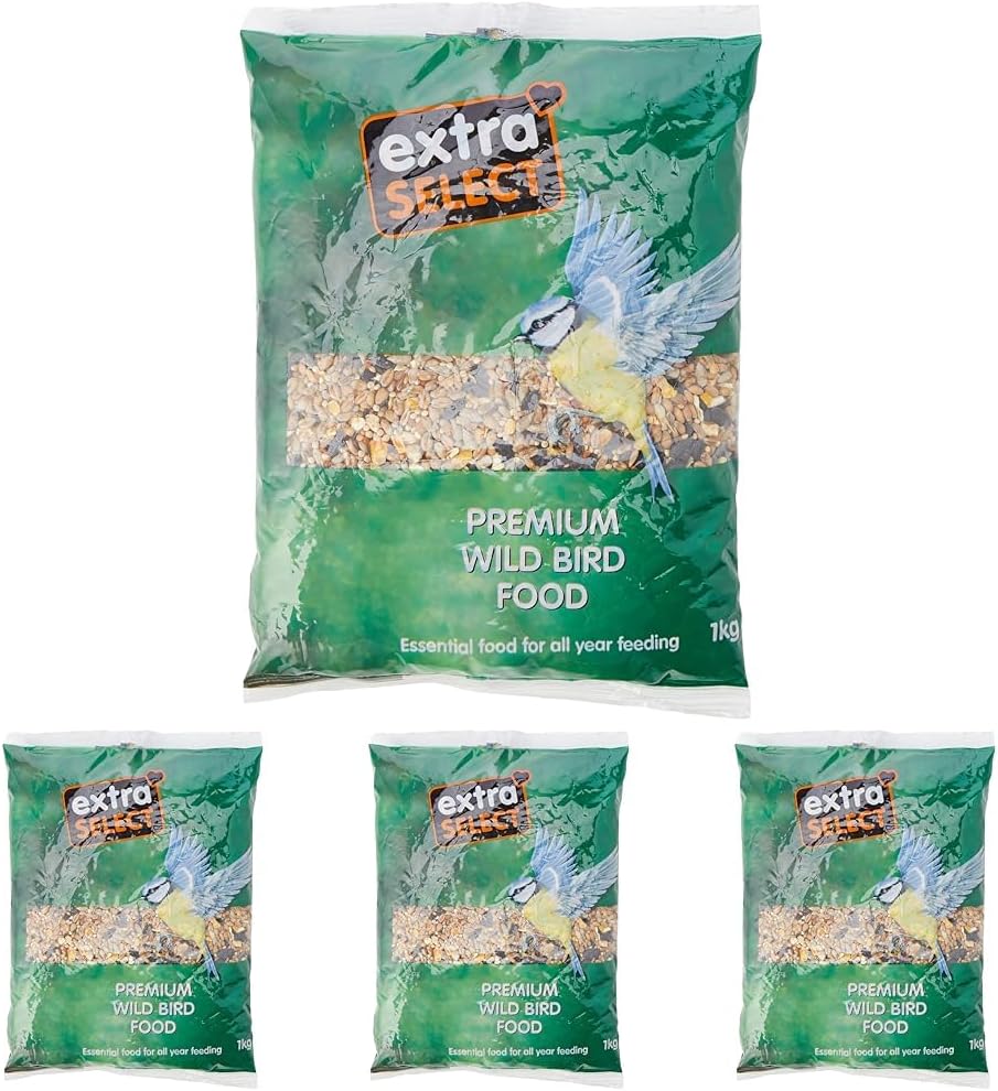 Extra Select Premium Wild Bird Food, 3 kg - Comfort Style