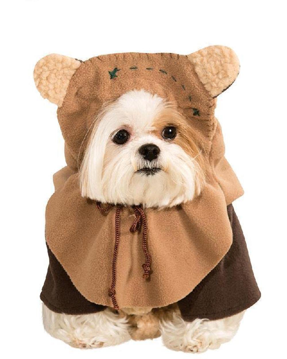 Rubies Official Star Wars Ewok Pet Dog Costume Small, Neck to Tail 11', Chest 17' Halloween Halloween