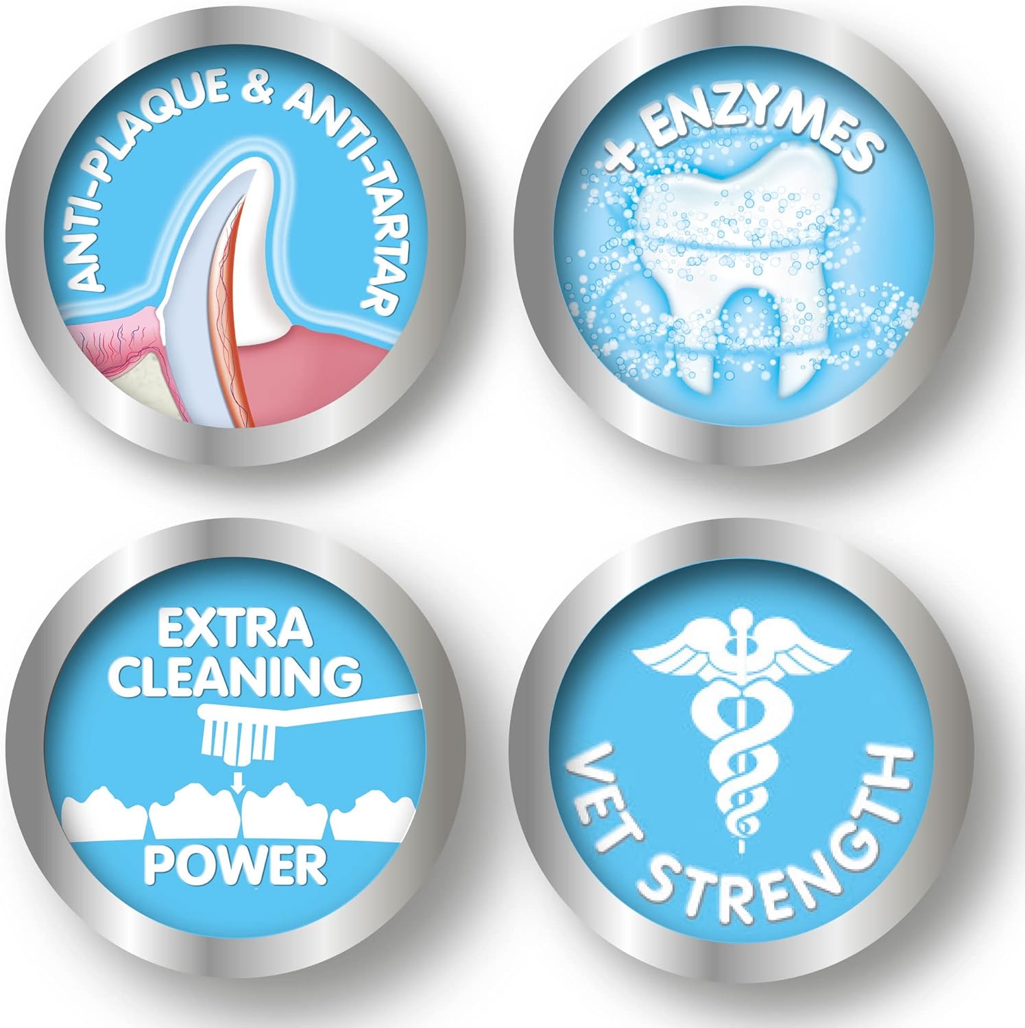 Beaphar | Toothbrush & Toothpaste Dental Care Kit | for Dogs & Cats | Includes A Double-Ended Toothbrush & Liver-Flavoured Enzymatic Toothpaste, 100g Tube, 2 Count (Pack of 1)