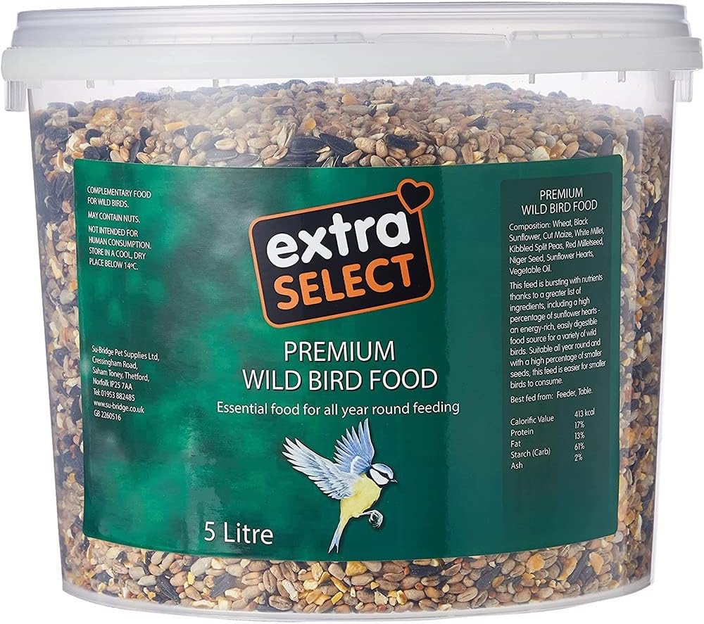 Extra Select Premium Wild Bird Food, 3 kg - Comfort Style