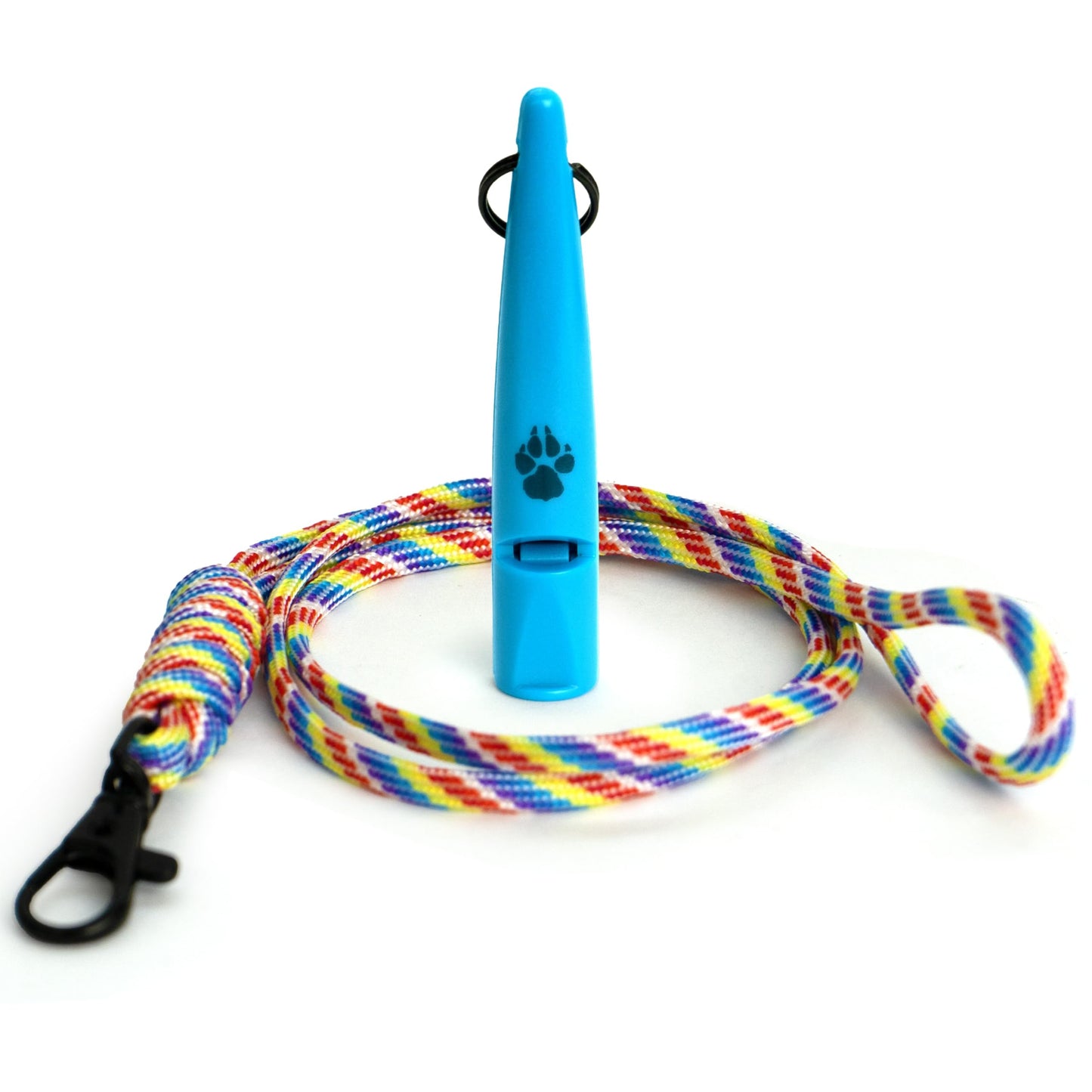 TDL Gun Dog Training Whistle with Lanyard - Dog Whistle with Loud, Solid Tone & Far Reaching Sound - Ideal High-Frequency Long-Distance Dog Recall Whistle for Most Breeds - Black