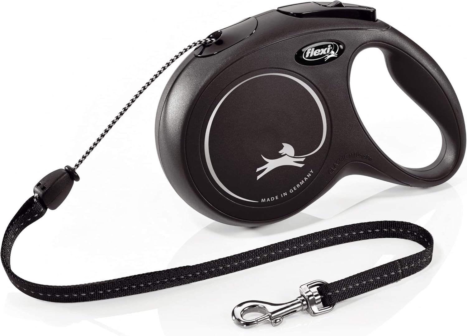 Flexi New Classic Tape Blue Large 8m Retractable Dog Leash/Lead for dogs up to 50kg/110lbs - Comfort Style
