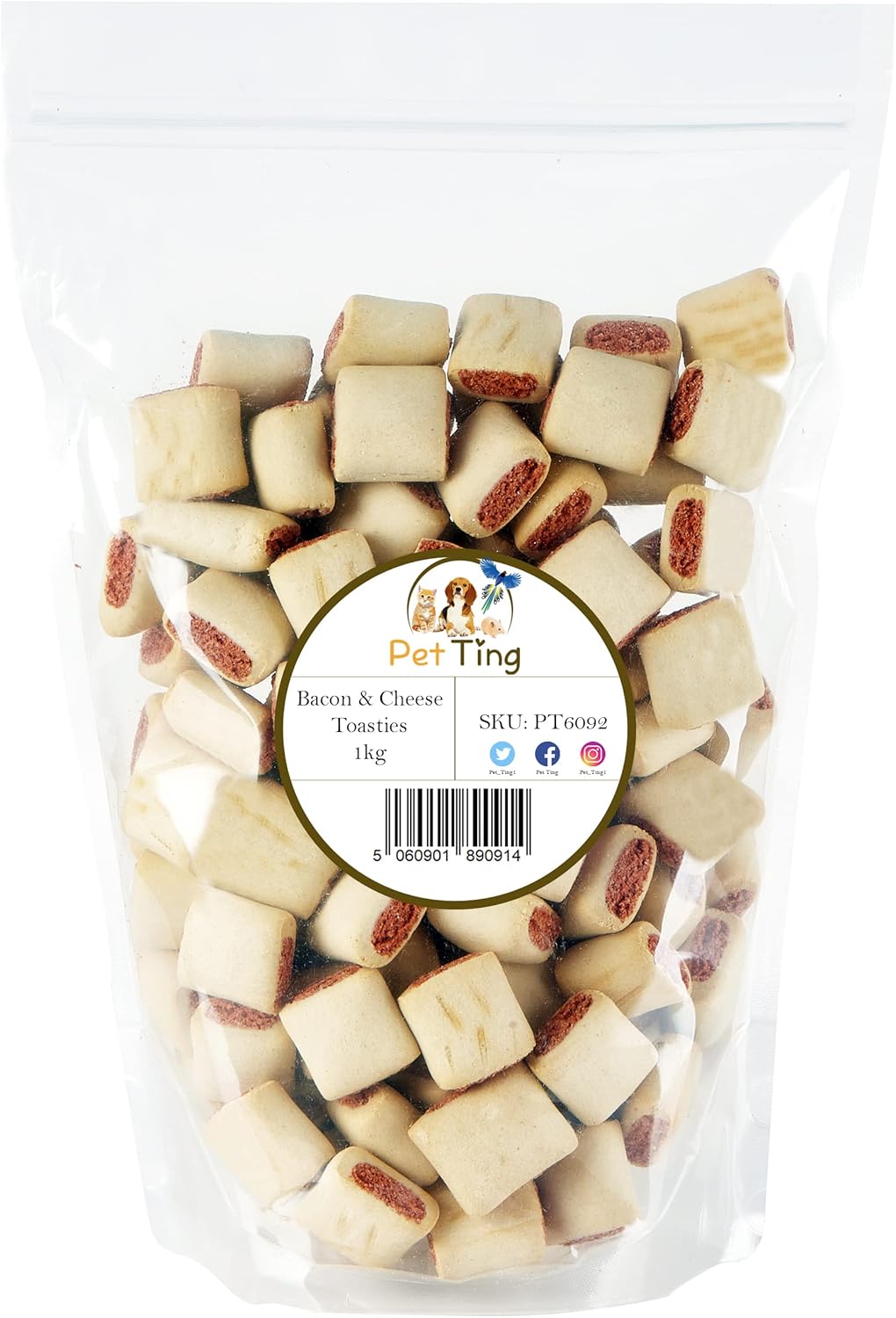 Pet Ting Gravy Bones Biscuits Dog Treats 3L - Comfort Style