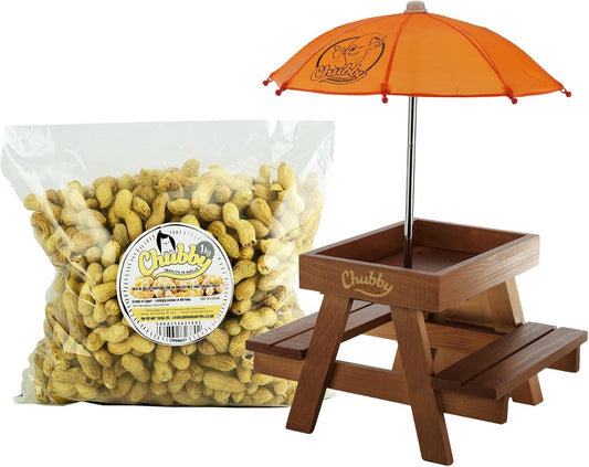 Chubby Peanuts in Shells (10 kg), Monkey Nuts For Squirrels, All Natural Premium Peanut Wild Life Food, Peanuts in Shells for Squirrels - Comfort Style