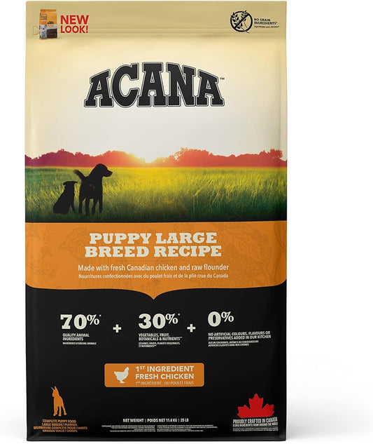 Acana BR50111 Dog Food for Puppy Large Breed, 11.4 kg
