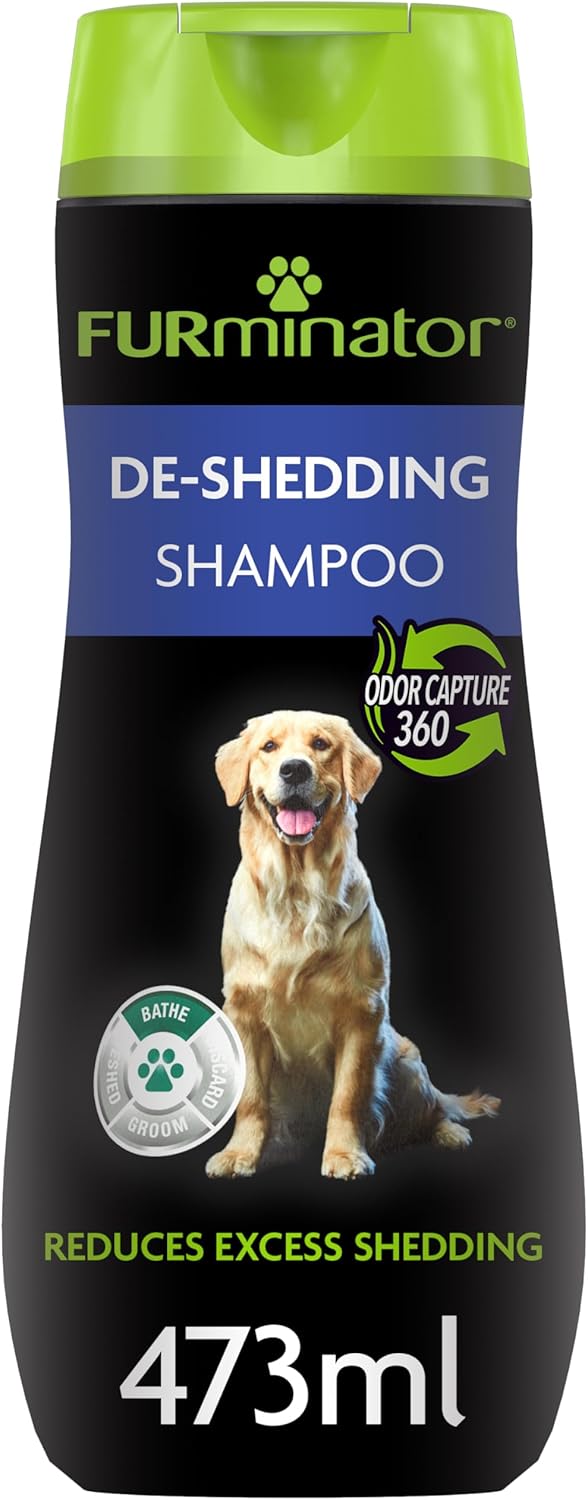 FURminator Deshedding Shampoo For Dogs 473ml, Colourless
