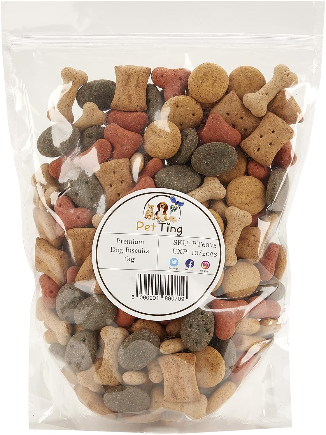 Pet Ting Gravy Bones Biscuits Dog Treats 3L - Comfort Style