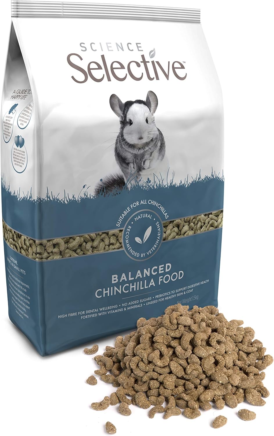 Supreme Science Selective Chinchilla Food 1.5kg