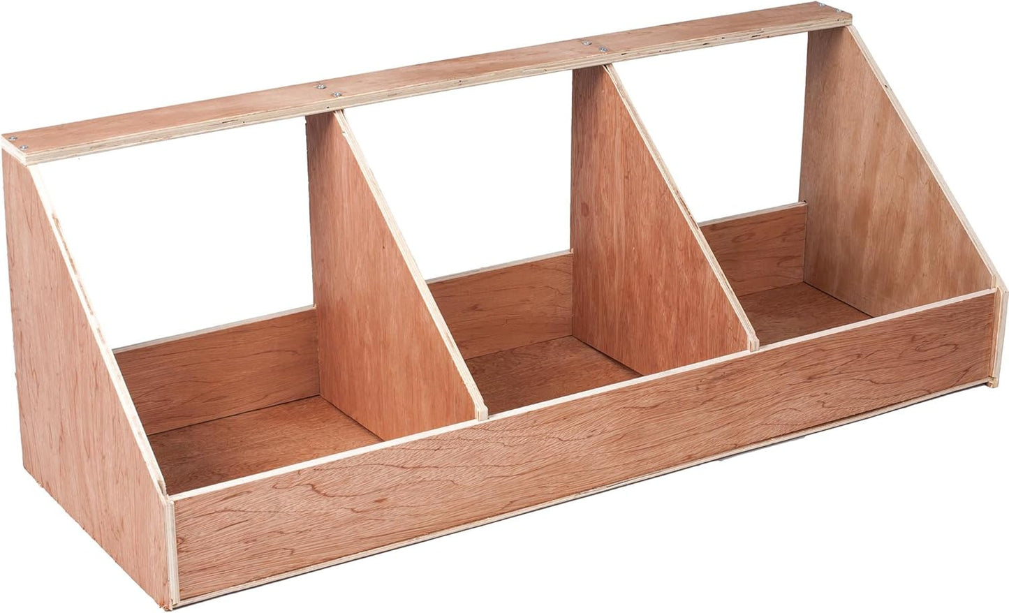 PRECISION PET 7029288 Triple Nesting Box, Brown - Comfort Style