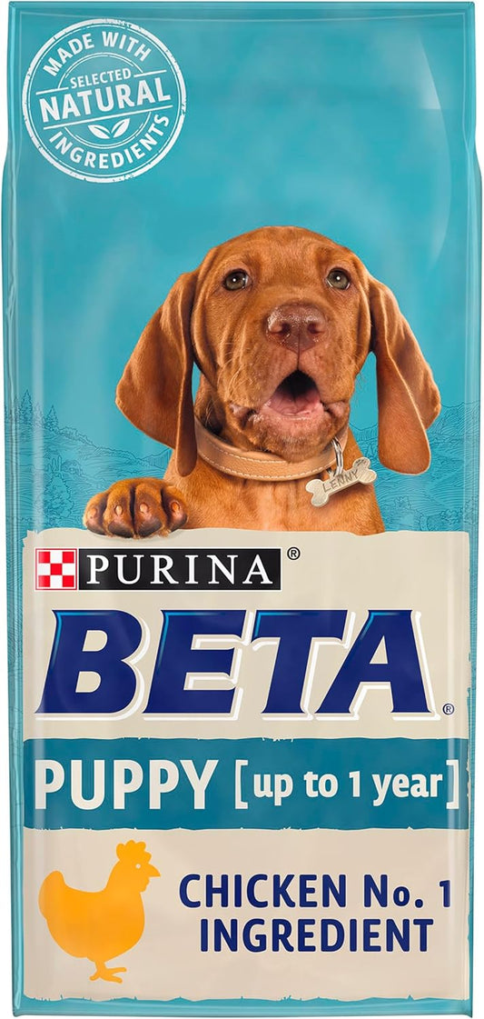 Beta Puppy Dry Dog Food Chicken 1 X 14Kg Pack (Packing May Vary)