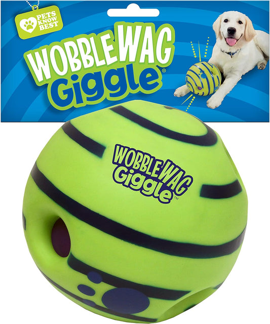 Wobble Wag Giggle Allstar Innovations Ball, Dog Toy, As Seen on TV - Comfort Style