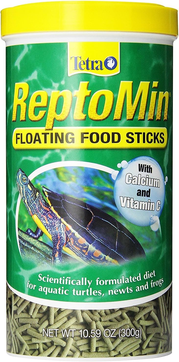 Tetra ReptoMin Floating Food Sticks for Aquatic Turtles, Newts and Frogs - Comfort Style