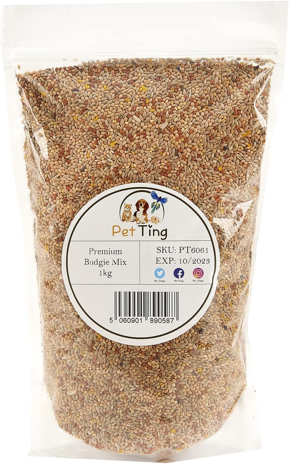 Premium Budgie Food Mix 1kg