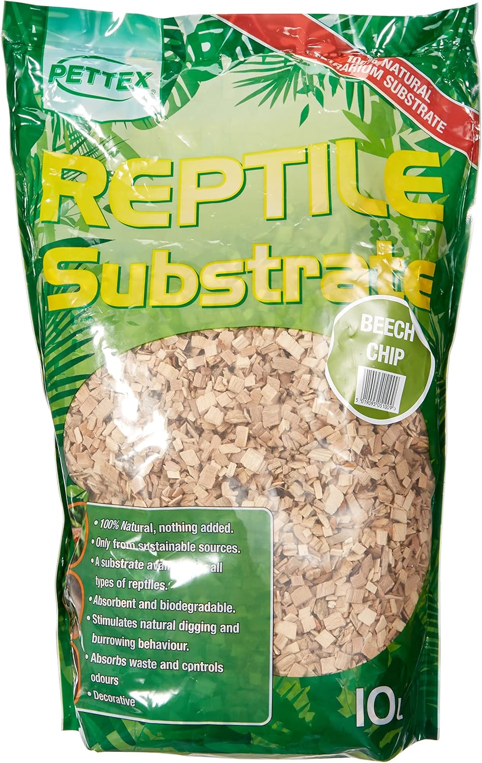 Pettex Reptile Substrate Tortoise Soil Bedding, 10 L - Comfort Style