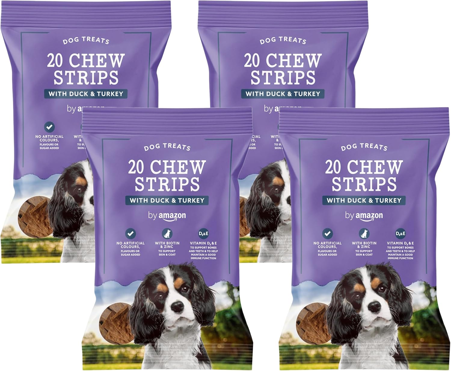 by Amazon - Dog Treats - 20 Chew Rolls with Tripe, 200g - Comfort Style