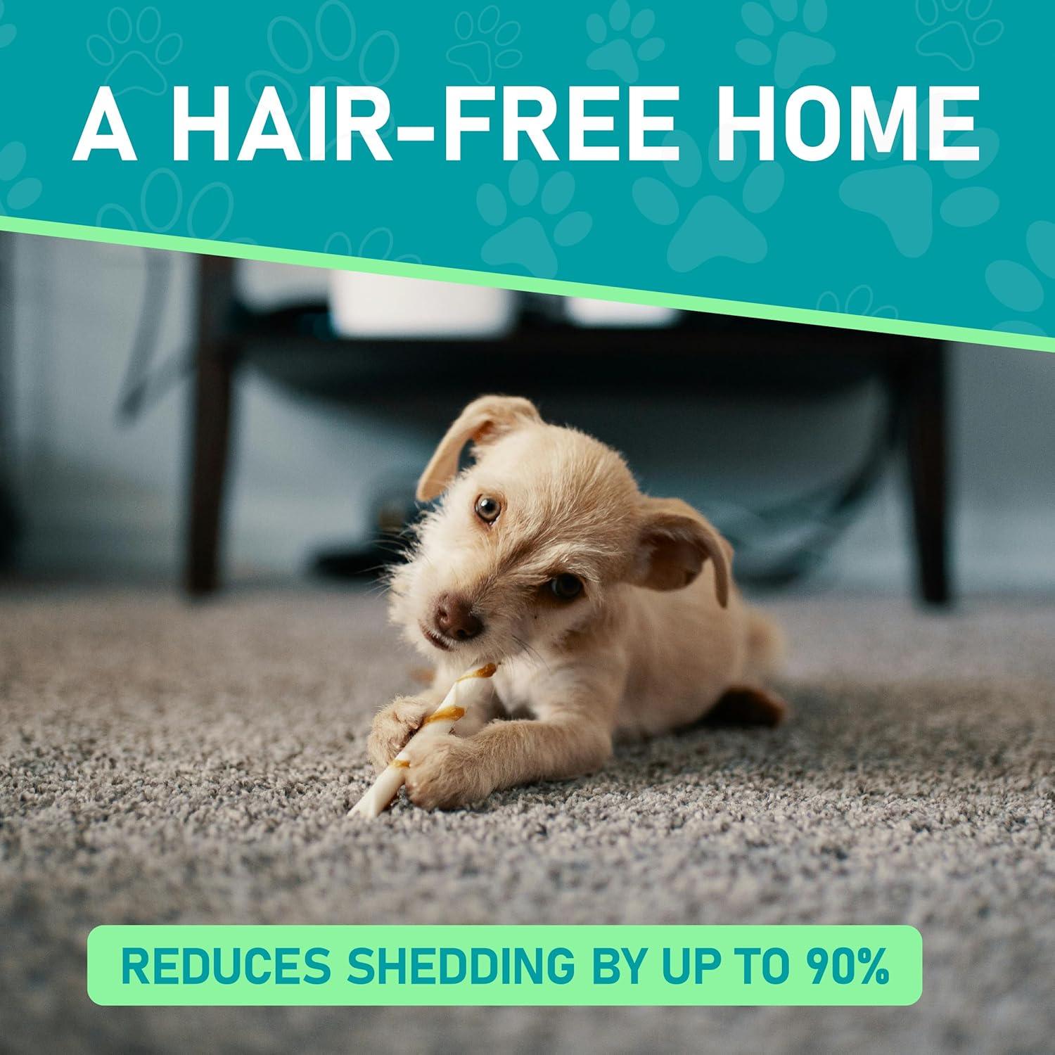Maxpower Planet Dog Brush - Reduce Shedding by 95% - Double Sided Deshedding Dematting Tool - Undercoat Rake Dog, Cat Brush - Dog Brushes Shedding Hair - Dog Grooming Brush - Cat Grooming Brush, Blue - Comfort Style
