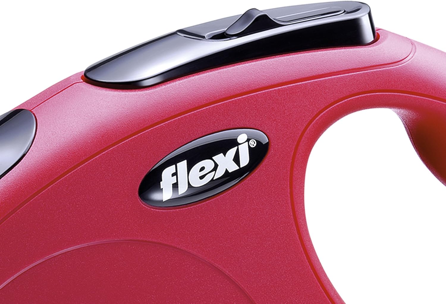 Flexi New Classic Tape Blue Large 8m Retractable Dog Leash/Lead for dogs up to 50kg/110lbs - Comfort Style