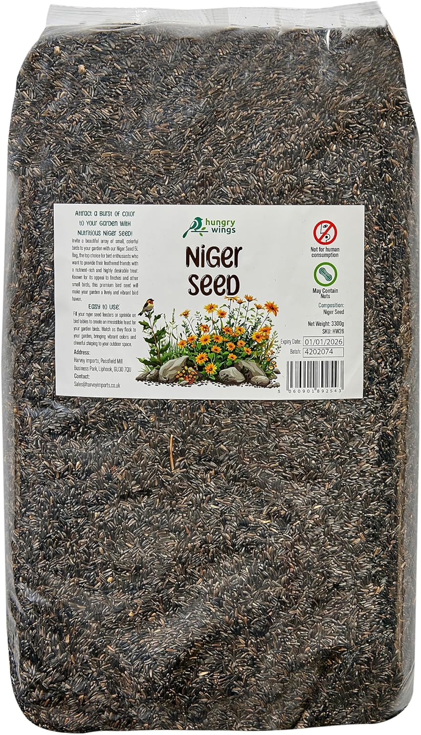 Premium Wild Bird Food 5L Refill, (5L Bag, Wild Bird Mix) - Comfort Style