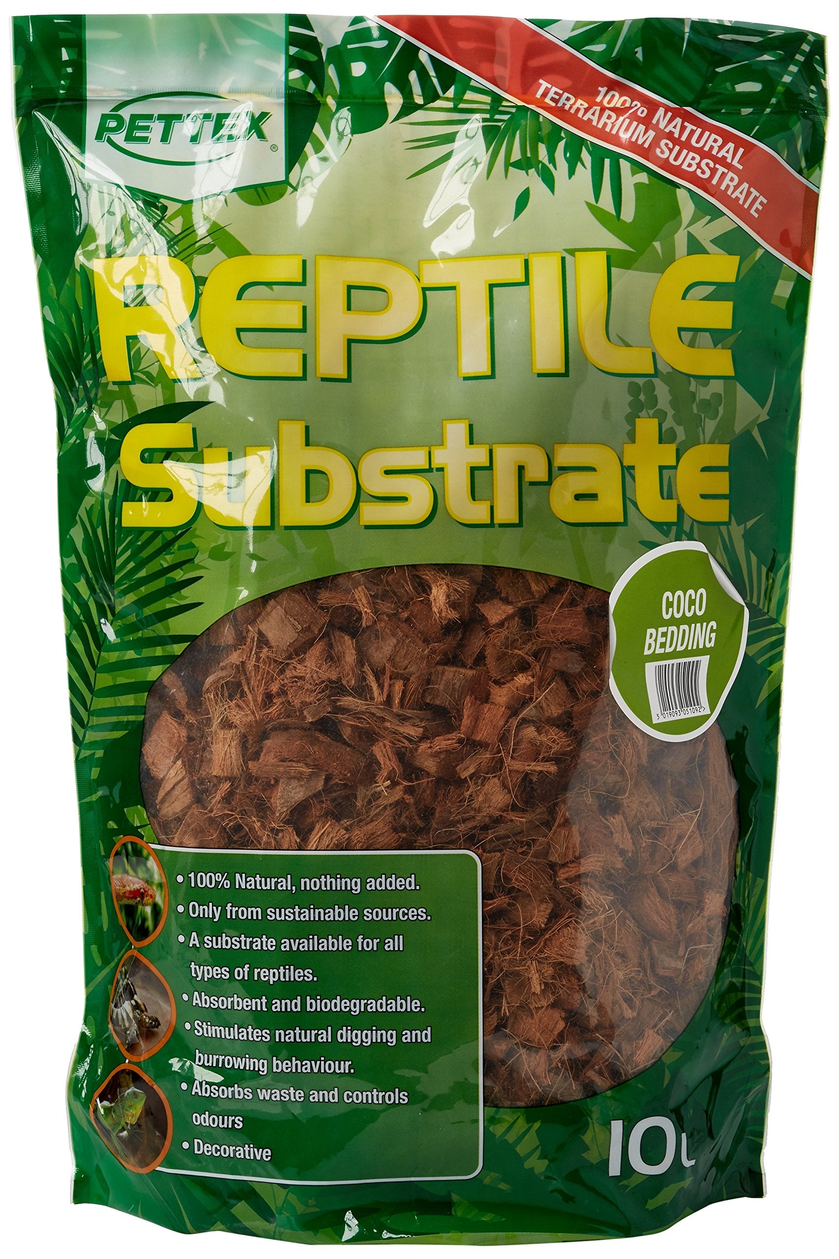 Pettex Reptile Substrate - Beech Chips 10L