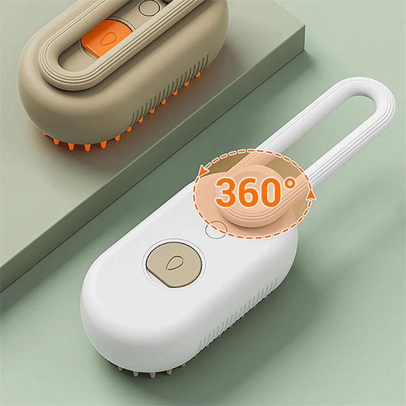 Cat Steam Brush Steamy Dog Brush 3 In 1 Electric Spray Cat Hair Brushes For Massage Pet Grooming Comb Hair Removal Combs Pet Products - Comfort Style