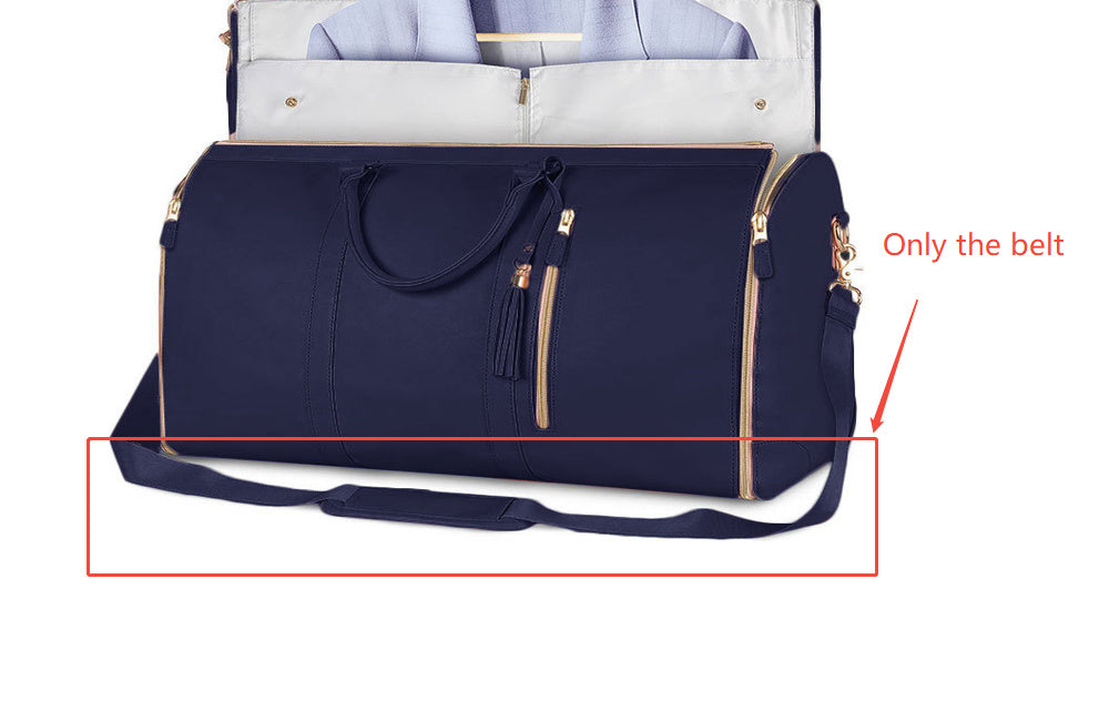 Large Capacity Travel Duffle Bag Women's Handbag Folding Suit Bag Waterproof Clothes Totes - Comfort Style