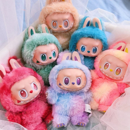 Original Labubu The Monsters V3 Big Into Energy Series Dolls Plush Toys Keychains