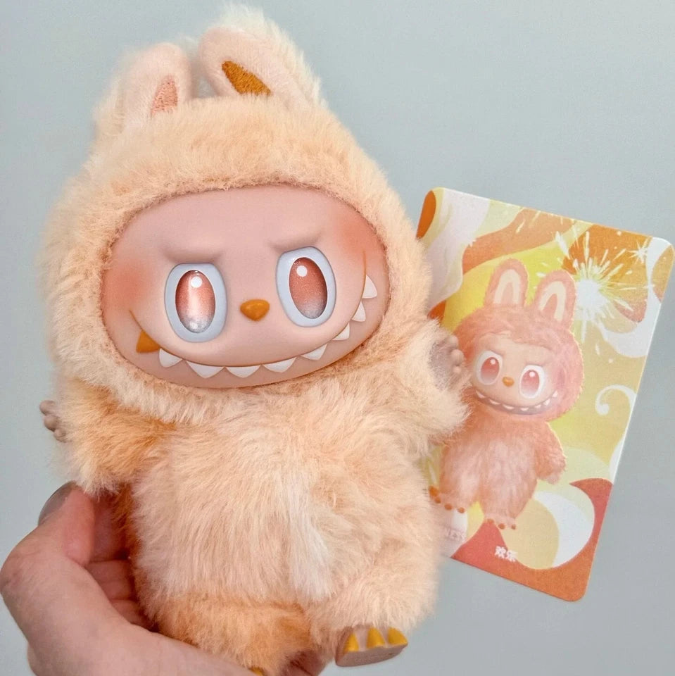Original Labubu The Monsters V3 Big Into Energy Series Dolls Plush Toys Keychains