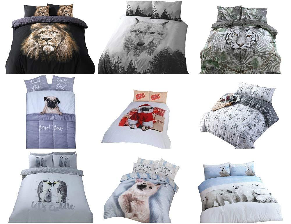Luxury Duvet Covers Warm Reversible Bedding With Matching Pillow Cases