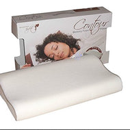 Single Contour Memory Foam Pillow with zipped and Washable Temperature Sensitive Cover,Large(40cm x 60cm x 11cm) Medium (30cm x 50cm x 9cm)