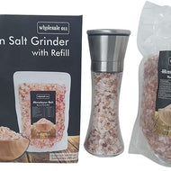 Himalayan Salt Grinder 200gm With 1Kg Refill Bag Of Crystal Rock Pink Salt