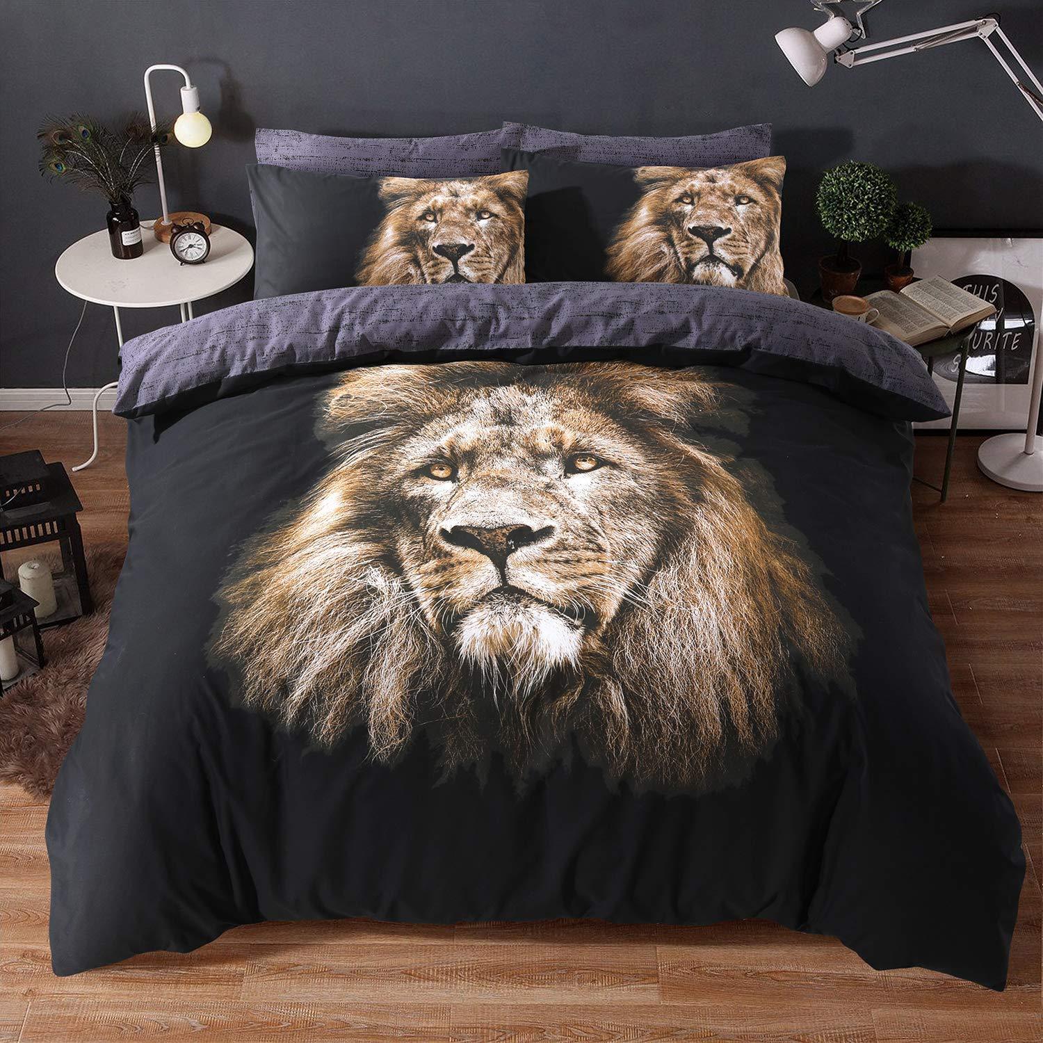 Luxury Duvet Covers Warm Reversible Bedding With Matching Pillow Cases - Comfort Style