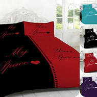 Duvet Cover Sets “MY SPACE ~ YOUR SPACE” PolyCotton Fabric - Luxury ComfortStyle