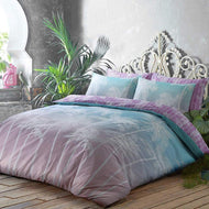 Luxury Ombre Duvet Covers with Matching Pillow Cases Set Reversible Quilt Coves