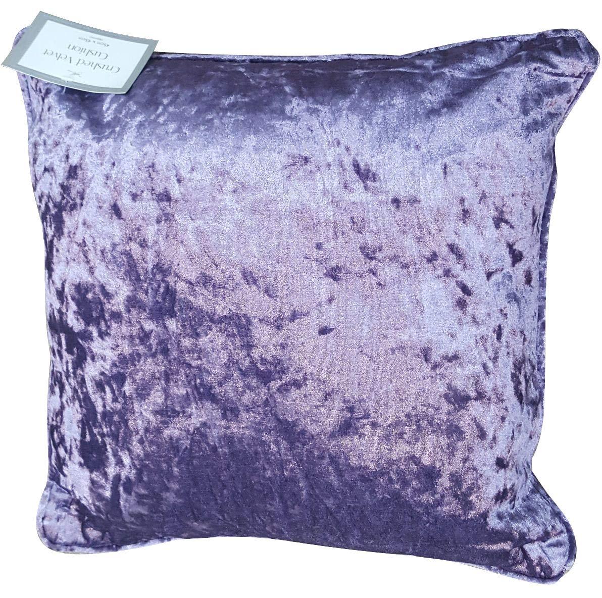 Decorative Crushed Velvet Glossy Cushion Pure Polyester Filled Soft Cushions - Comfort Style