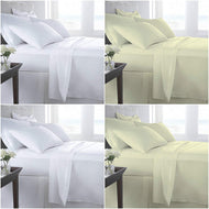T400 PERCALE 100% Cotton FLAT Bed Sheets – 400 THREAD COUNTS