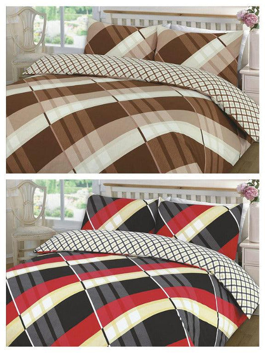 LUXURY DESIGNER HARDY DUVET / QUILT SET - DUVET COVER PLUS 2 MATCHING PILLOW CASES, FLORAL PRINTS ON POLYCOTON, SINGLE DOUBLE KING & SUPER KING ALL SIZES - Comfort Style