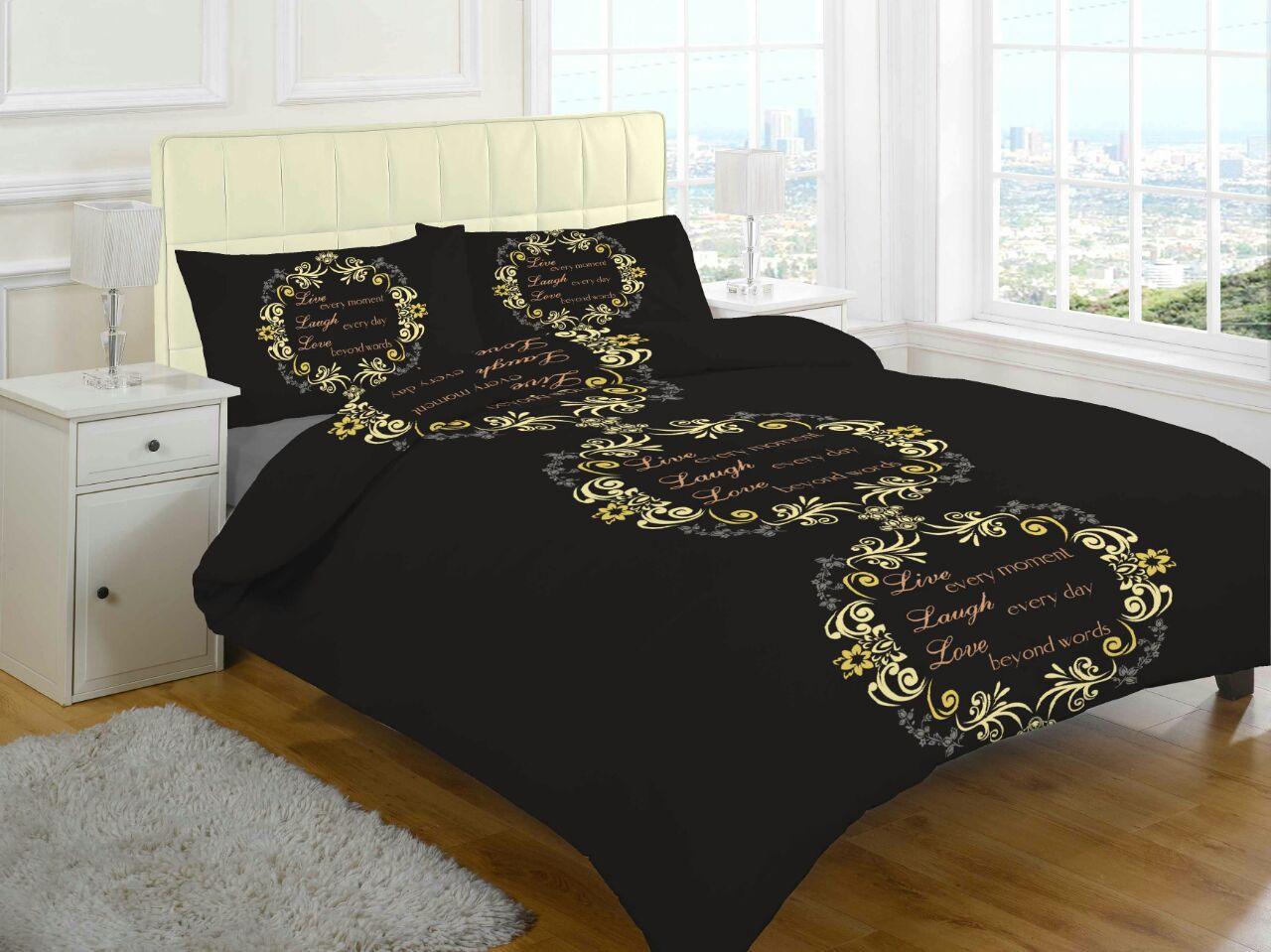 FLANNELETTE 3pc Printed SHEETS SET (Fitted + Flat + Pillowcases) 100% Brushed Cotton - Luxury ComfortStyle