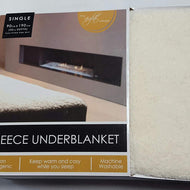 Luxuy EXTRA-DEEP Fitted Mattress Protector (Fleece UnderBlanket) | Non-Allergenic ~ 8 UK SIZES Available